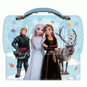 FROZEN สมุดภาพระบายสีแสนสวย Two Sisters ONE HEART + กระเป๋ากล่องเหล็ก